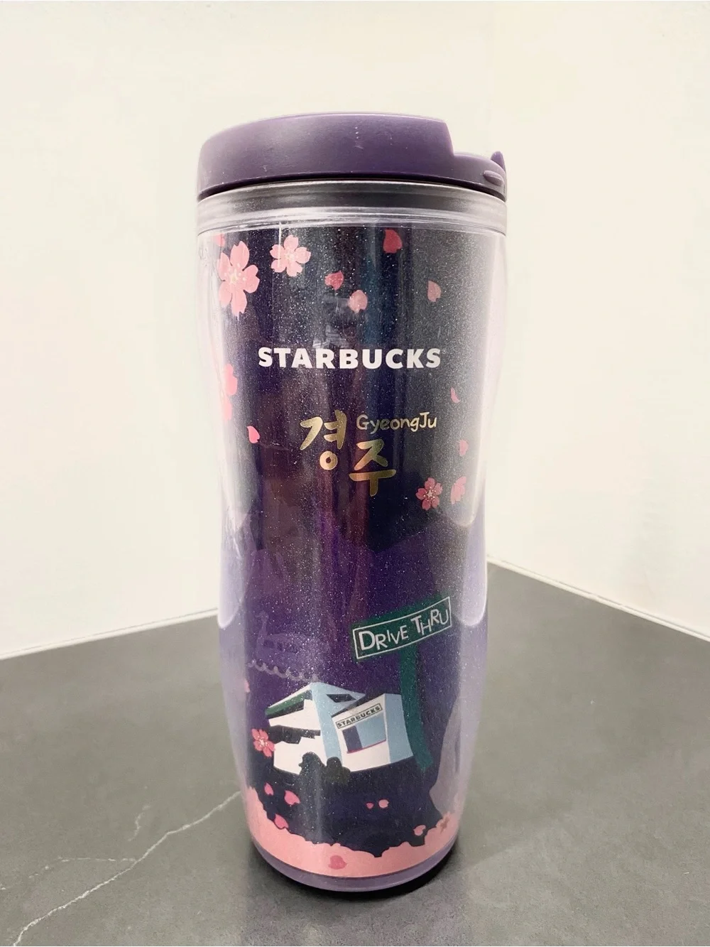 Rare Starbucks South Korea Gyeongju Drive Through City Tumbler 16oz